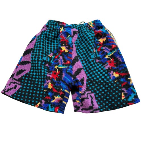 MAMBOSOK Colorful Vintage Fleece Pull On Shorts Men's Size Biggest Men's Medium - Picture 10 of 10