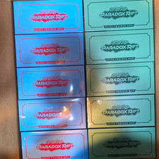 Pokémon TCG Paradox Rift Elite Trainer Box Case 10 English 2023 6+ MPN