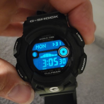 Casio G-Shock Gulfman Watch Model 3289 GR-9110BW-1 | eBay