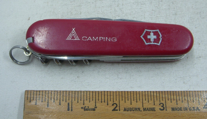 Victorinox Switzerland Stainless Rostfrei Officier Suisse Camping Army Knife
