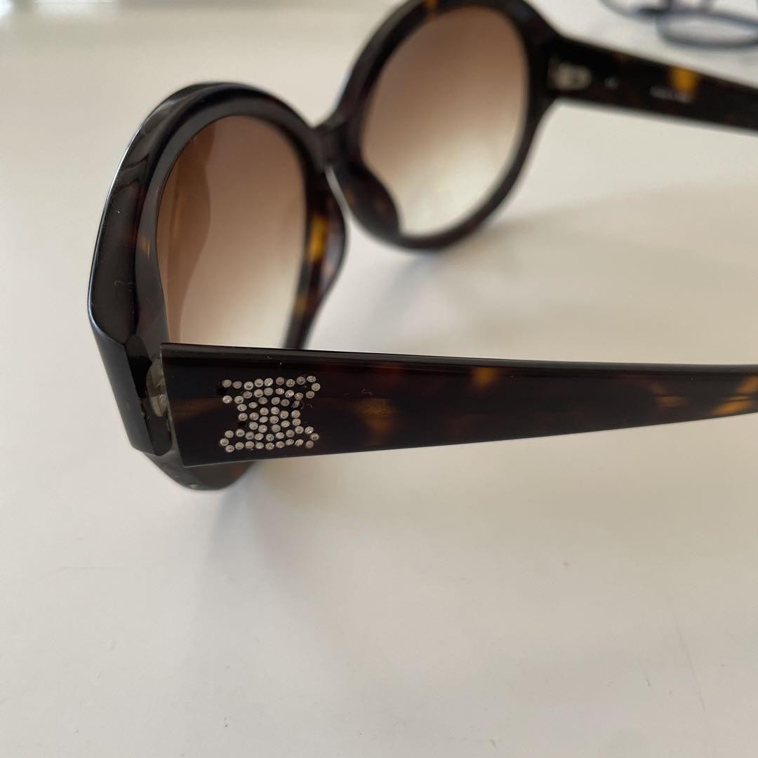 Celine Tortoiseshell Pattern Sunglasses - image 2