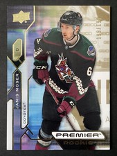 2021-22 UD Premier - Rookies Janis Moser Gold 199/199 (RC) Last Print