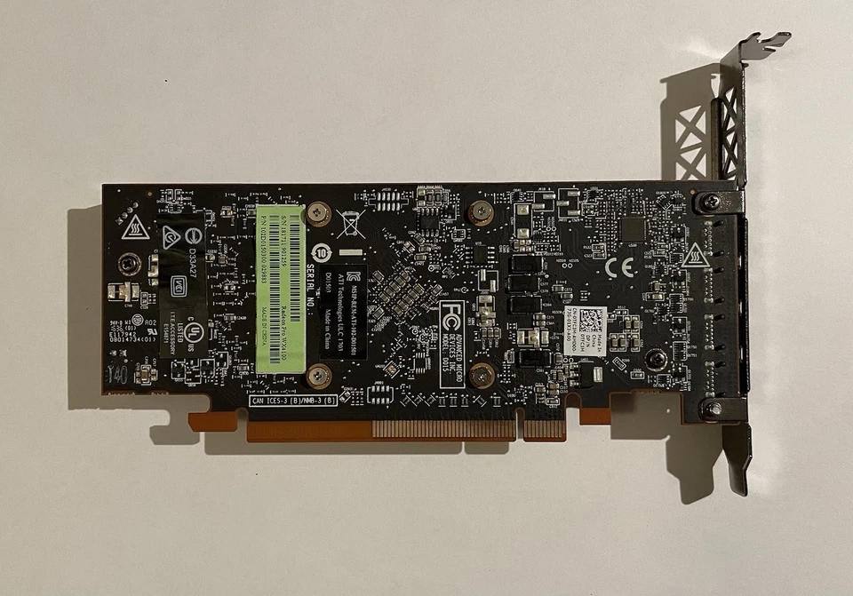 AMD Radeon Pro WX4100 4GB GDDR5 4x Mini-DisplayPort PCI-e Video Card - Bild 3 von 3