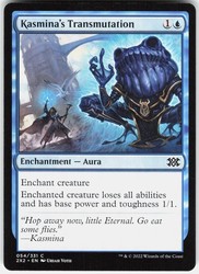 Kasmina's Transmutation #54 Double Masters 2022 MTG