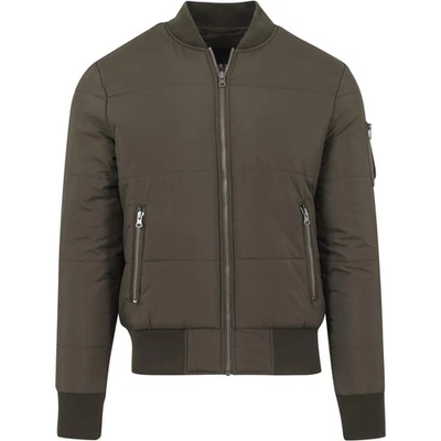 Urban Classics Basic Quilt Bomber Jacket Herren Jacke Modern Bomberjacke Neuheit - Bild 1 von 4