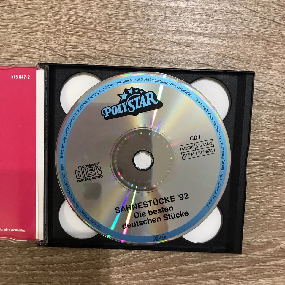 Sahnestücke 92 - Die besten Internationalen Hits - 2 CD - Zustand gut D - Bild 2 von 4