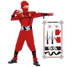 Ninja Costumes for Kids Muscle Ninja Costume with Ninjas Accessories Toys Bes...