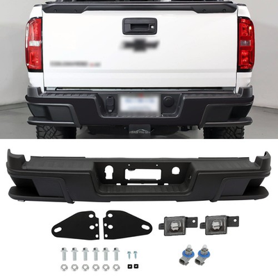 #ad Black Rear Step Bumper Assembly For 2015 2022 Chevrolet Colorado GMC Canyon $218.99