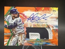 FERNANDO TATIS Jr 2020 Topps Inception Jumbo Jersey PATCH  Auto *2/10* PADRES