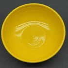 Retired Fiesta Yellow/Marigold Bistro Bowl Approx 7” Dry Foot HLC USA