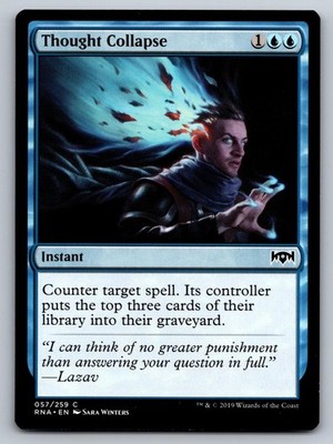 Thought Collapse 57 Common Ravnica Allegiance Magic: The Gathering Near Mint