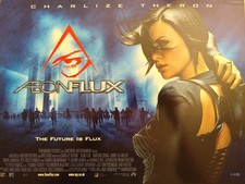 &AElig;on Flux (2005) &ndash; Mini Quad &ndash; SS &ndash; Charlize Theron Futuristic SciFi
