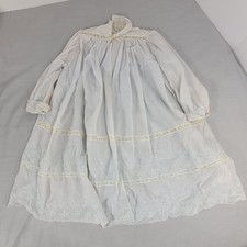 B. Altman  Co Vtg 40s 50s Sheer Babydoll Nightgown Peignoir Bed Jacket Flaws