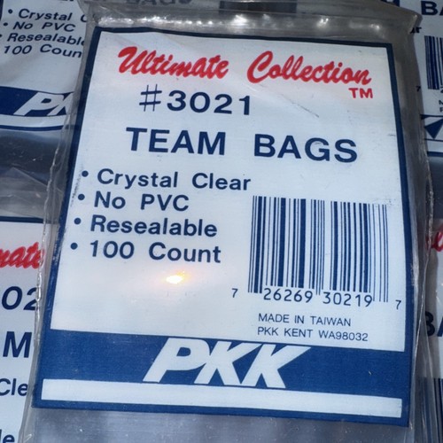 500 PKK Intimate Collection TEAM Bags 5 Packs of 100 Resealable Team Bags NEW - Picture 2 of 2