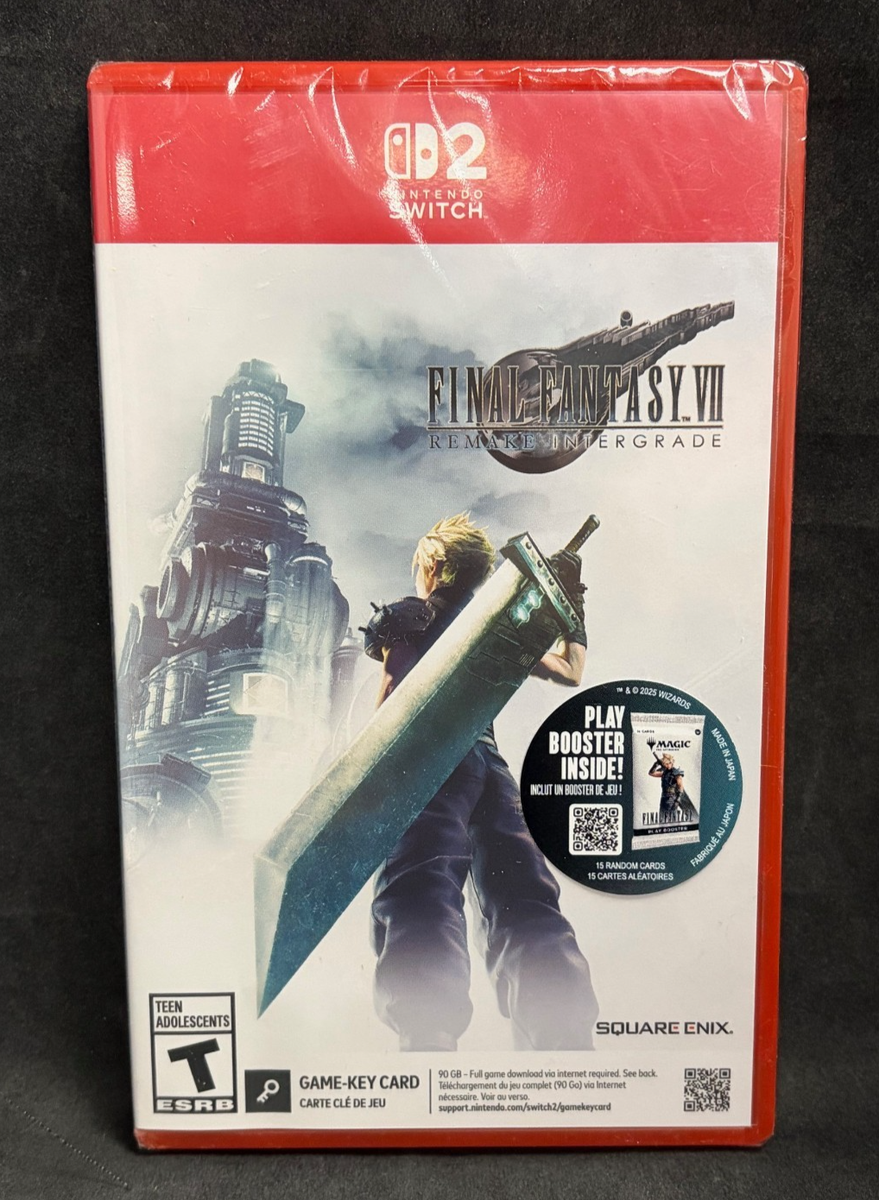 Final Fantasy VII Remake Intergrade w/ MTG Pack (Nintendo Switch 2