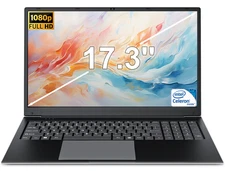 SGIN 17.3'' FHD Laptop Intel N4020 Dual WiFi 4GB RAM 256GB SSD Windows 11 Home