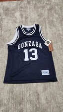 Original Retro Brand Men's Kelly Olynyk Navy Gonzaga Bulldogs Basketball Jersey