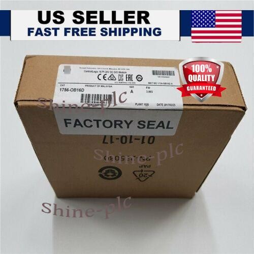 New Factory Sealed AB 1756-OB16D /A ControlLogix PLC DC Ouput Module US ...