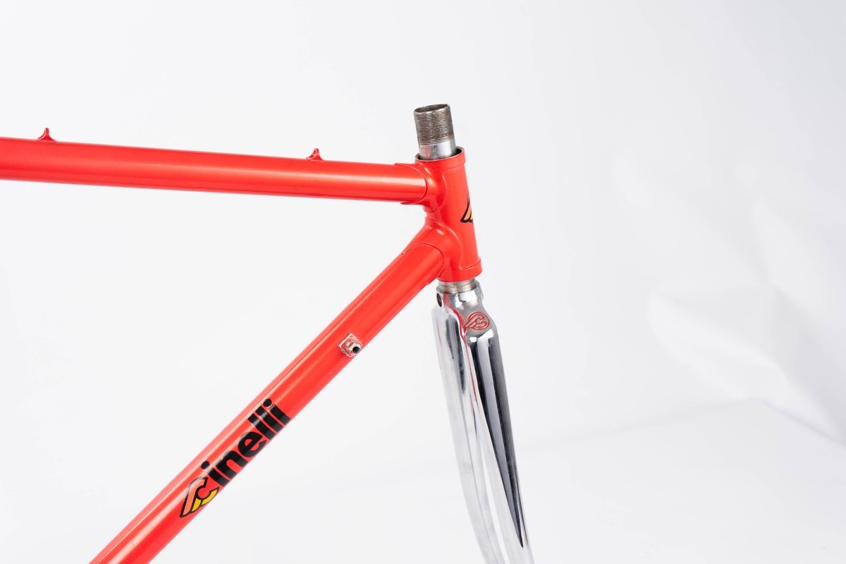 Cadre Vélo Simonelli Specialissima – Columbus SLX – Cinelli – 62 Cm – Multicolore Chrome