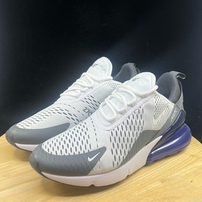 NIKE AIR MAX 270 WHITE-WHITE-PERSIAN VIOLET SZ 10.5 [AH8050  display picture 3