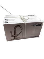 Kohler Capilano 4" Centerset 2-Handle Bathroom Faucet in Vibrant Brushed Nickel
