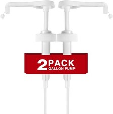 2 Pack Leak Proof Gallon Jug Pump Dispenser, 38-400 Pump for Gallon Jug - Lotion