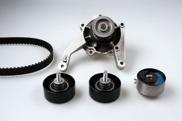 Wasserpumpe + Zahnriemensatz Hepu PK17290 FüR Cherokee Jeep KJ CRD 4X4-image
