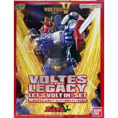 Bandai SMP Model Kit Machine Voltes V:Legacy Let Volt In! Set | eBay