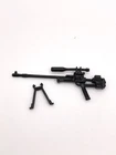 Gnawgahyde Gun w/ Bipod GI Joe 1989 Hasbro Vintage Action Figure Accessory b