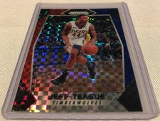 2017-18 Prizm Basketball Jeff Teague Minnesota Timberwolves Red White Blue Prizm