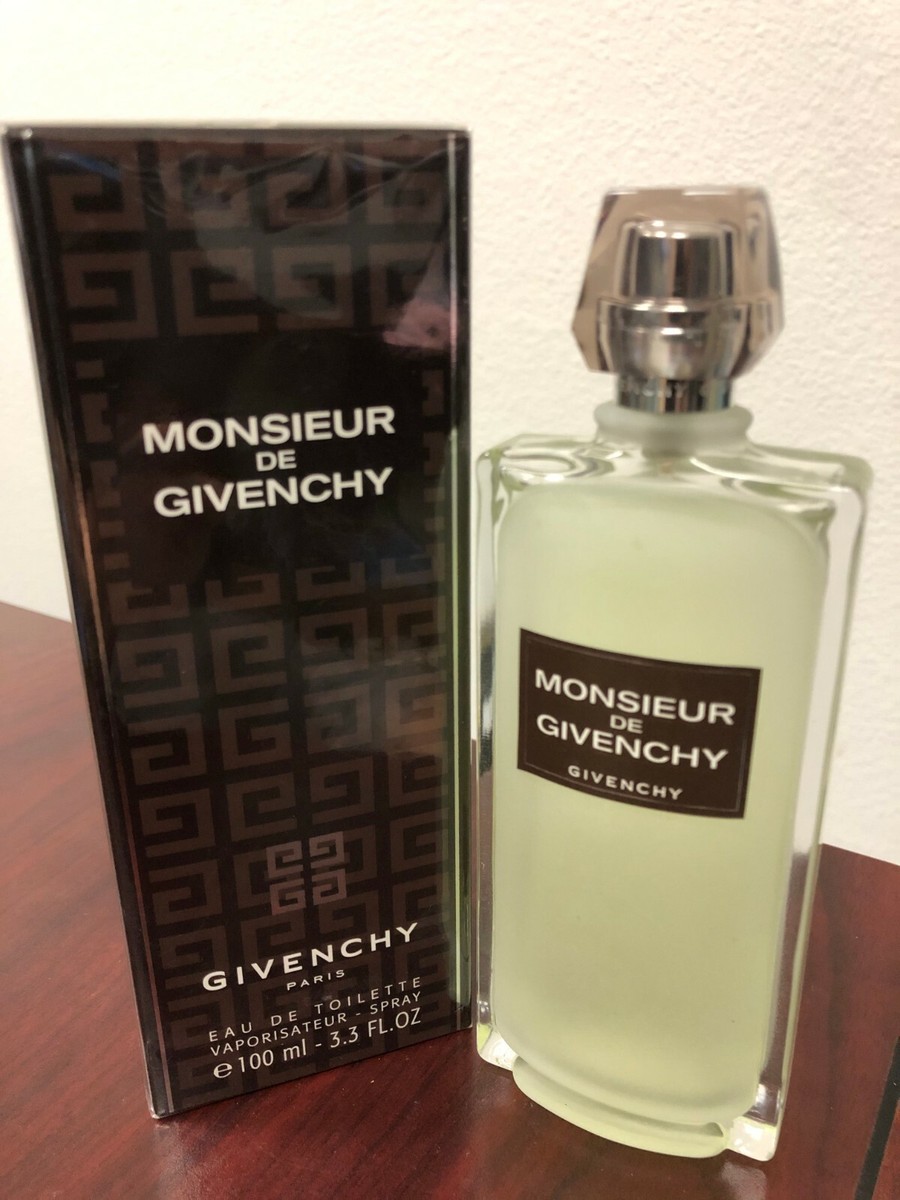 MONSIEUR DE GIVENCHY PARIS 3.3 oz / 100 ML EDT Spray , Made Year