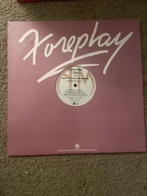 Rare FOREPLAY #38 A&M Pre Release SAMPLER VINYL Johnny Cash Levon Helm 1980