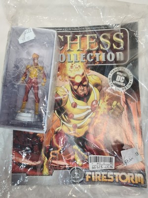 DC Comics Chess Collection number 53 Firestorm and Magazine