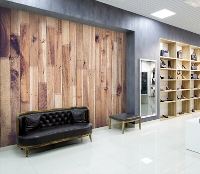 3D Wood Grain ZHUA3016 Wallpaper Wall Murals Removable Self-adhesive Amy