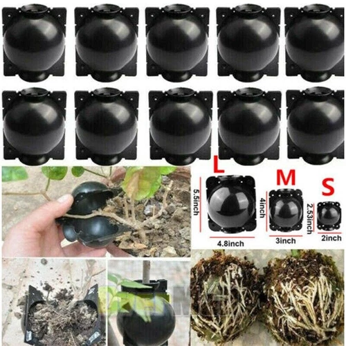 2/5/10X Plant Rooting Device Grafting Ball Box Growing High Pressure Propagation - Bild 1 von 21