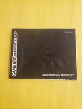 Game Boy Advance Original, Authentic Instruction Booklet C/AGS-USA-1