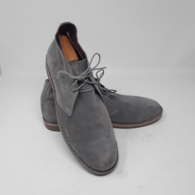 The Rail Grey Suede Mens Leather Upper Chukka Boot Size US 11 EUR 44