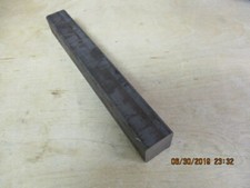 1-1/2" x 1-1/2" Square Class 40 Cast Iron Rod  12" Long  7lbs