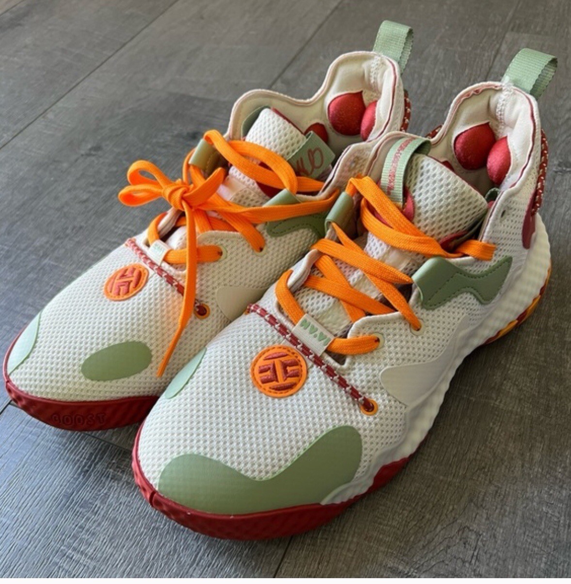 adidas Harden Vol. 6 Arizona Wonder White Magic Lime Men Basketball Shoes GW9030