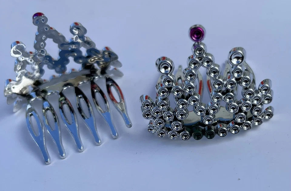 Мини-тиары Princess Party упаковка 6 шт. (всего 26 клипов) - Изображение 3 из 4