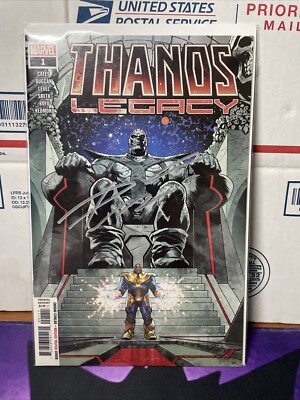 Thanos Legacy #1 (Marvel Comics November 2018) Signed By Donny Cates ...