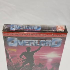 Overlord (Nintendo NES, 1993) New SEALED Partial Tear At Top Space Strategy Game