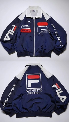 FILA Beilia Italia x change the game vintage 90s Windbreker jacket
