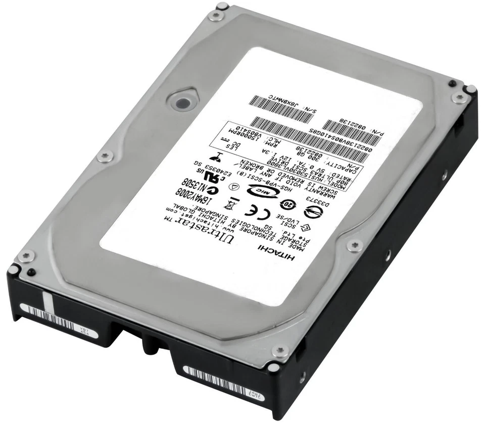 Hitachi Ultrastar 15K30038 HUS153030VL3800 300GB 15000U/Min 16MB SCSI U320 3.5 " - Image 2 of 3