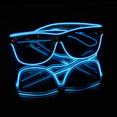 BLINXS EL Neon-Brille ''BEAM'' in verschiedenen Farben
