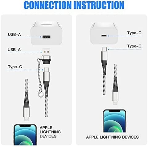 2Pack 10 ft Fast Charger USB Type C to Cable 10ft Long Charging - Picture 6 of 7
