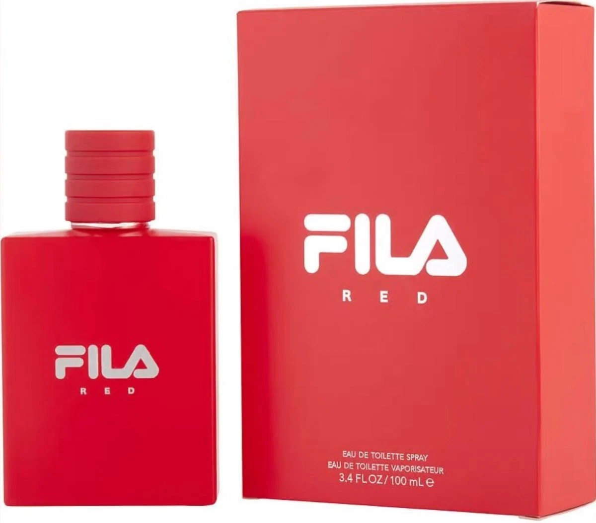 Fila Red by cologne for men EDT 3.3 3.4 oz New In Box eBay