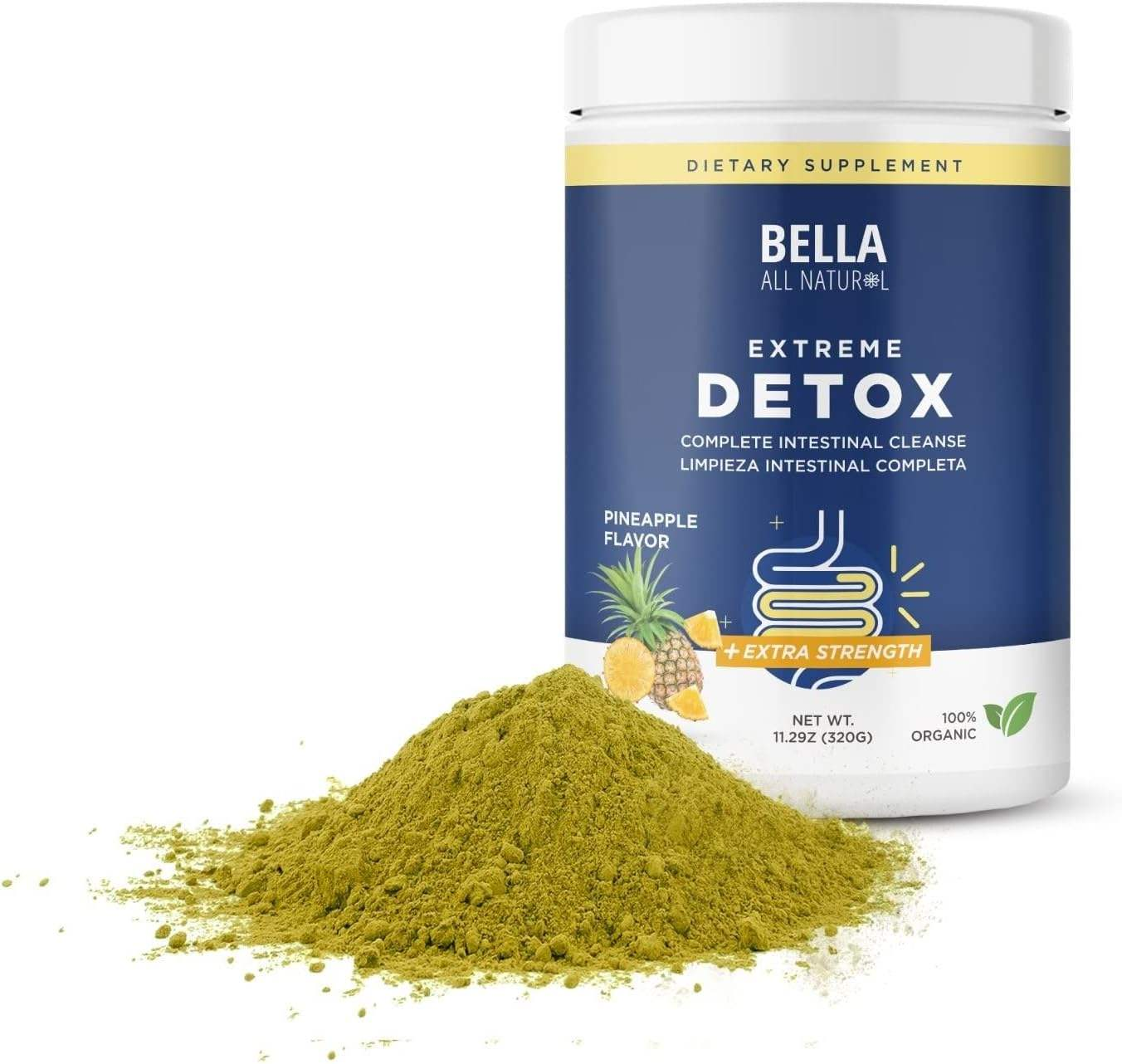 Natural Detox Digestive Powder for Improved Digestion & Gut Health Support