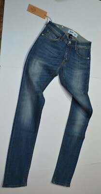 Jeans Pantalone Clin-K roma 54 modello stretto , elasticizzato, chiusura zip
