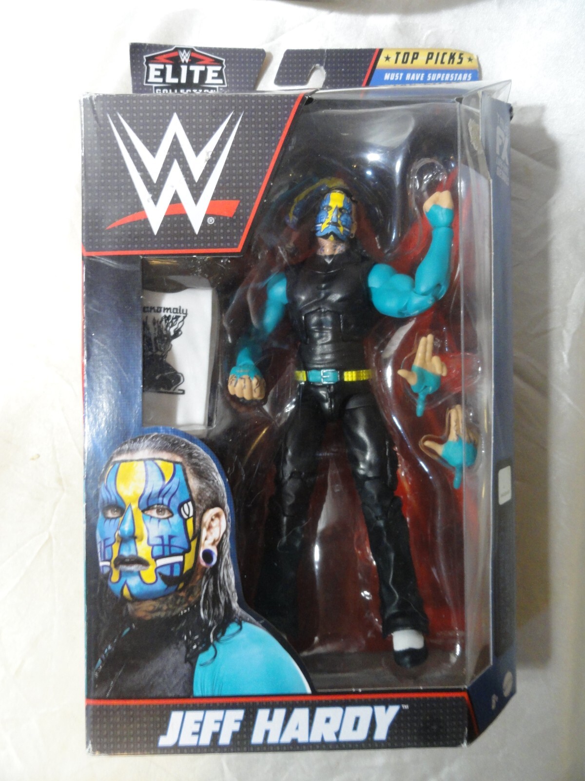 NEW WWE MATTEL JEFF HARDY ELITE COLLECTION SERIES 2022 WRESTLING ACTION FIGURE